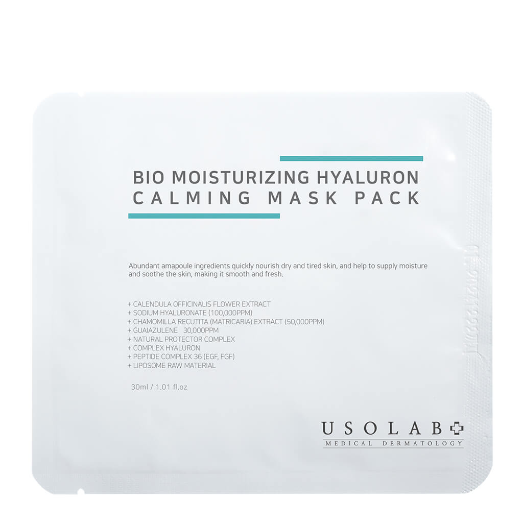 USOLAB Bio Moisturizing Hyaluron Calming Mask Pack