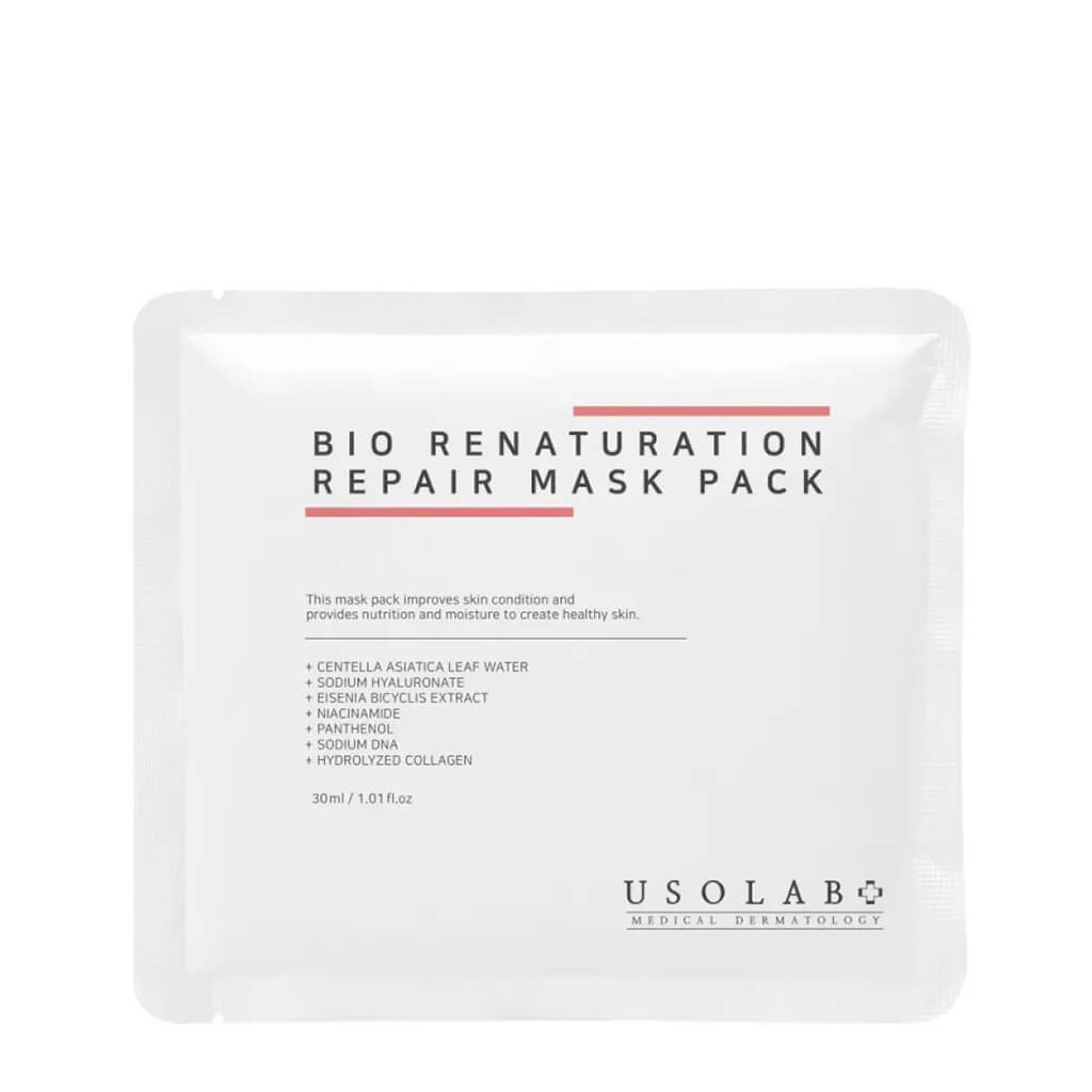 Usolab Bio Renaturation PDRN Calming Mask Pack