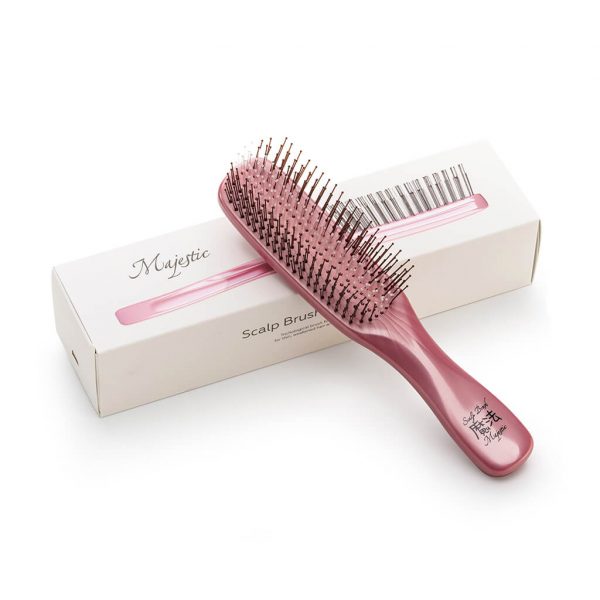 Majestic Scalp Brush Pastel Pink