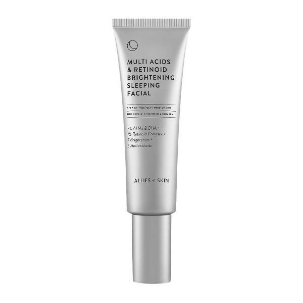 ALLIES OF SKIN Multi Acids & Retinoid Brightening Sleeping Facial