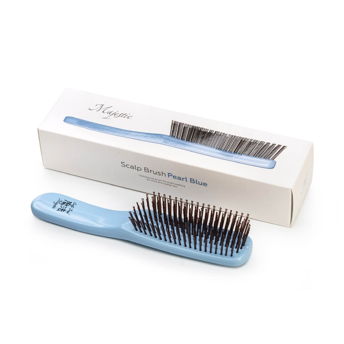 Majestic Scalp Brush Pearl Blue 1