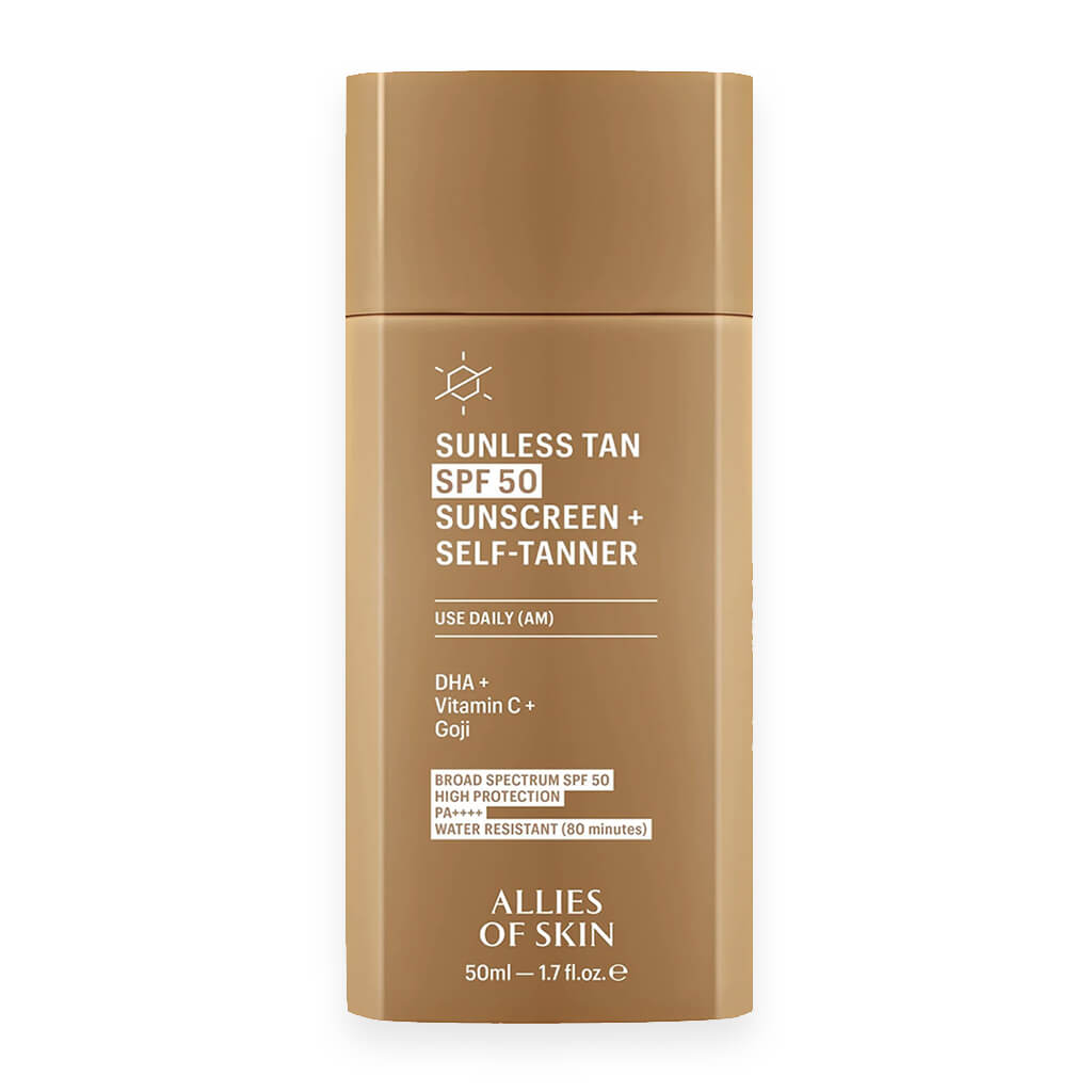 Allies of Skin Sunless Tan SPF 50 Sunscreen Self Tanner